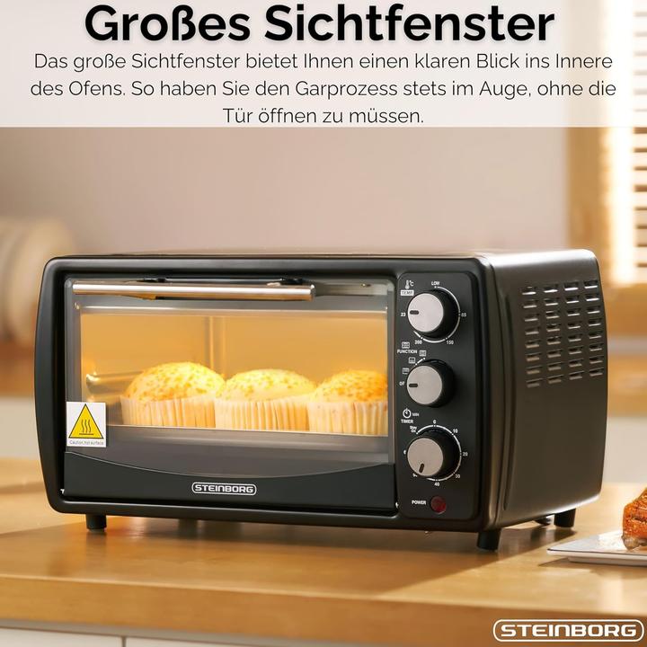 Image du produit Steinborg Mini-Backofen mit Timer