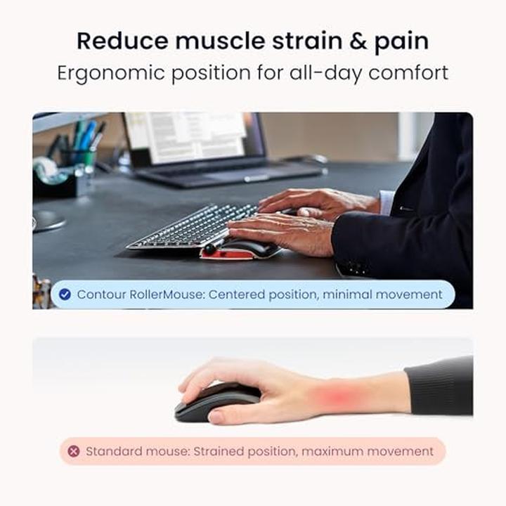 Produktbild Contour RollerMouse Red, Wireless (Kabellos)