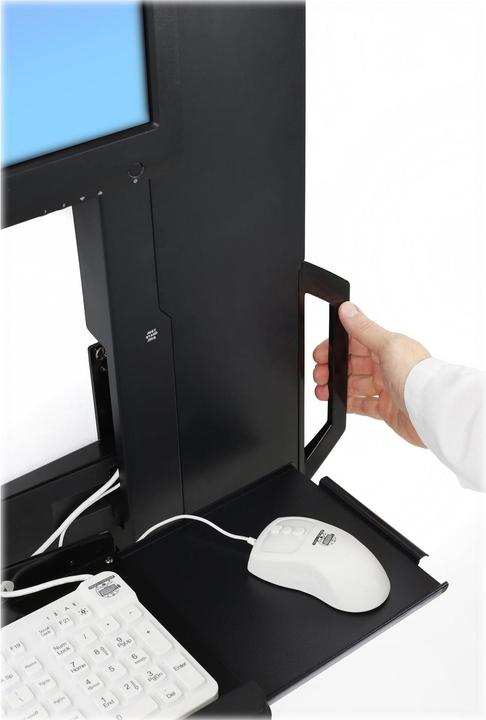 Actual product image Ergotron Sit-Stand Vertical Lift, High Traffic Area - Mounting Kit (Wall Mount, Handg (Wall, 24", 13.60 kg)