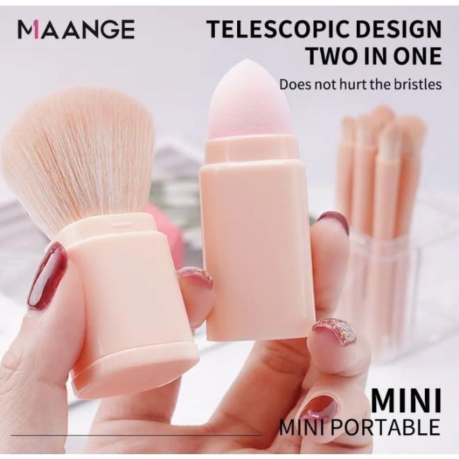 Produktbild Maange Mini Make-Up Reise Schminkpinsel (8-tlg.Set) (Set)