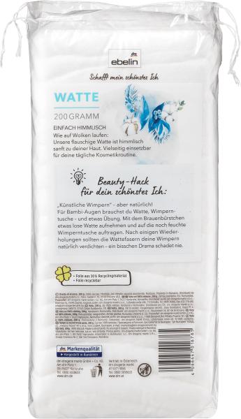 Produktbild dm ebelin Watte