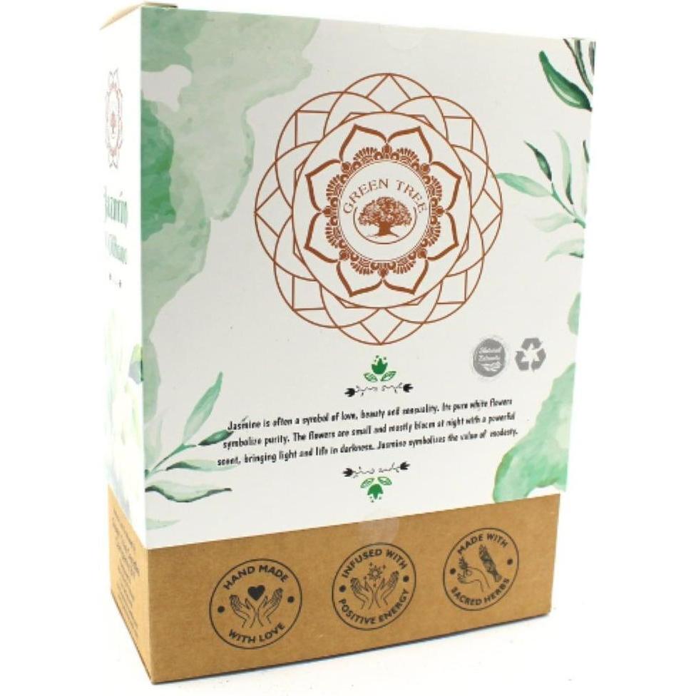 Saraswati, Räucherstäbchen, Räucherstäbchen Green Tree Jasmin.RS633