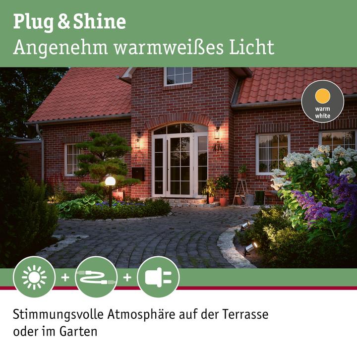Produktbild Paulmann Outdoor Plug & Shine Classic Spot (310 lm, IP65)