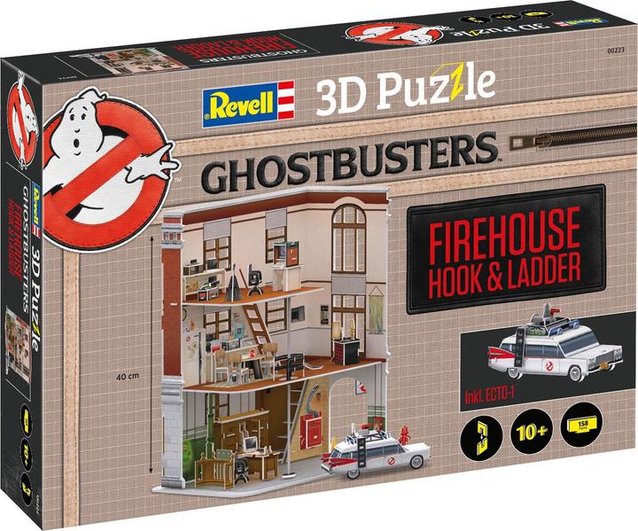 Actual product image Revell Ghostbusters Firestation (130 pieces)