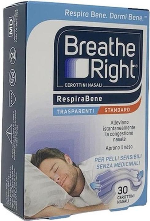Breathe Right Klare Standard Nasenstrips