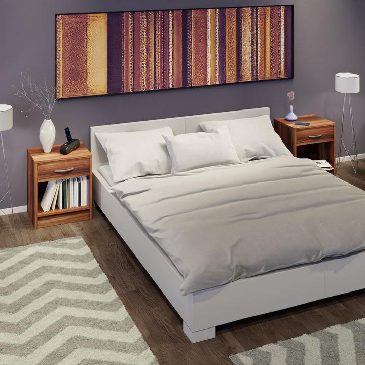 Actual product image Casaria Nightstand (50 x 40 x 35 cm)