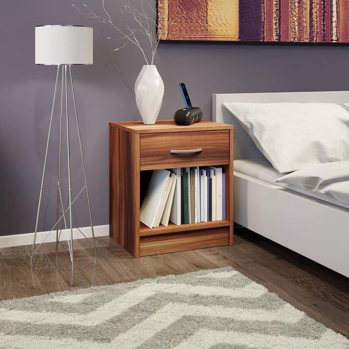 Actual product image Casaria Nightstand (50 x 40 x 35 cm)