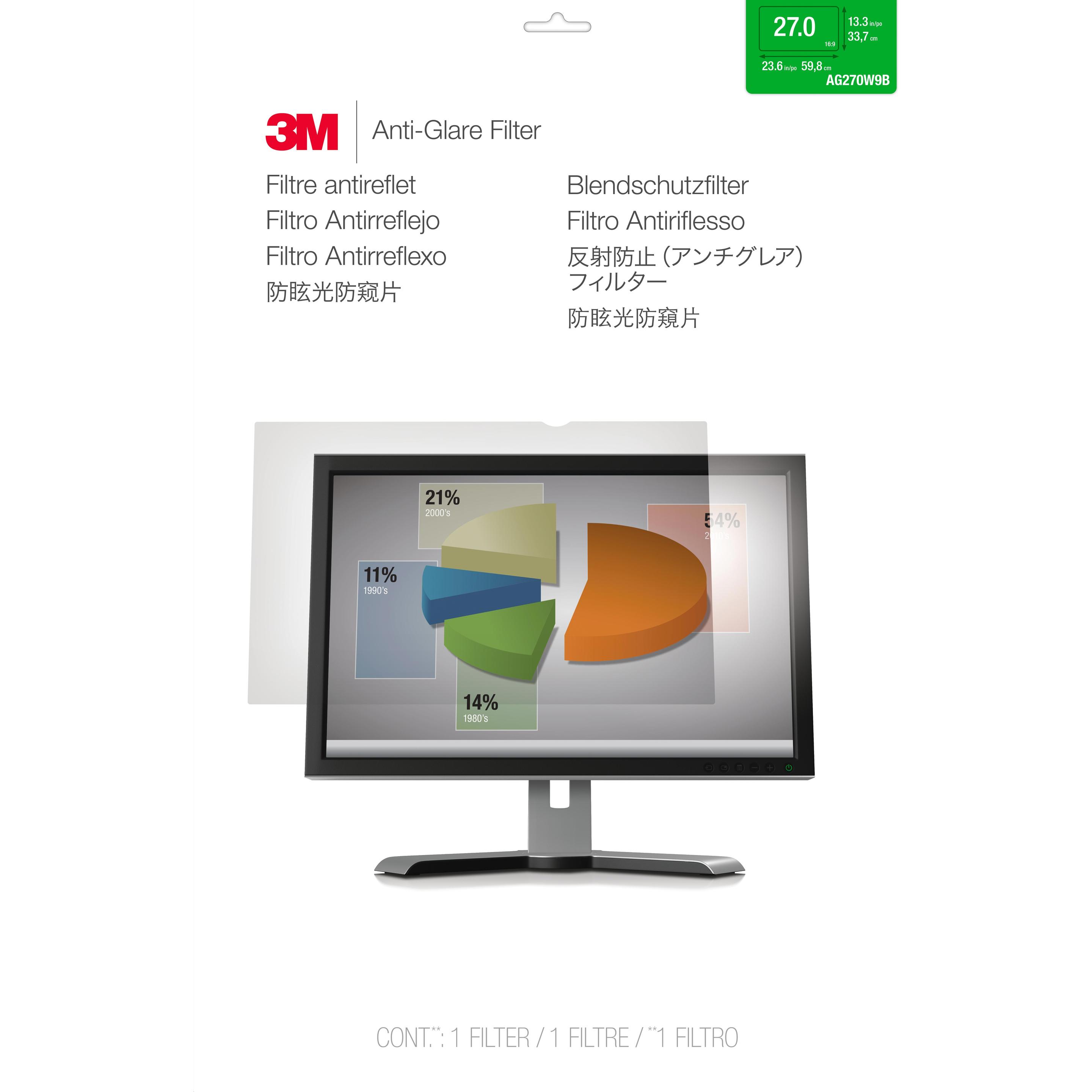 Thumbnail - 3M Ag270w9b (27", 16 : 9), Monitor Schutzfolie