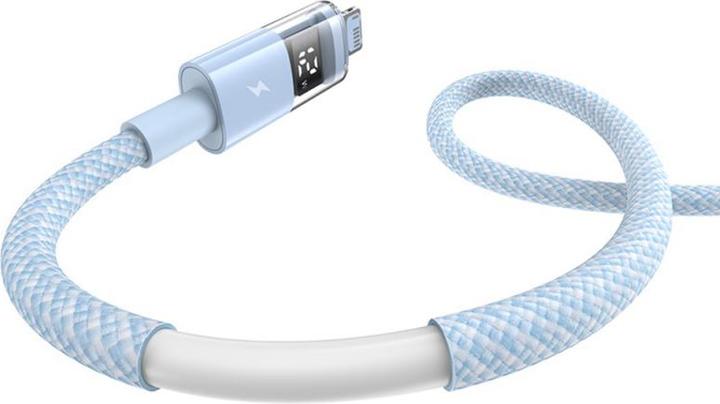 Image du produit Baseus USB-A to Lightning Kable Display 2, 12W, 2.4A, 2m, Blue (2 m, 12 W)