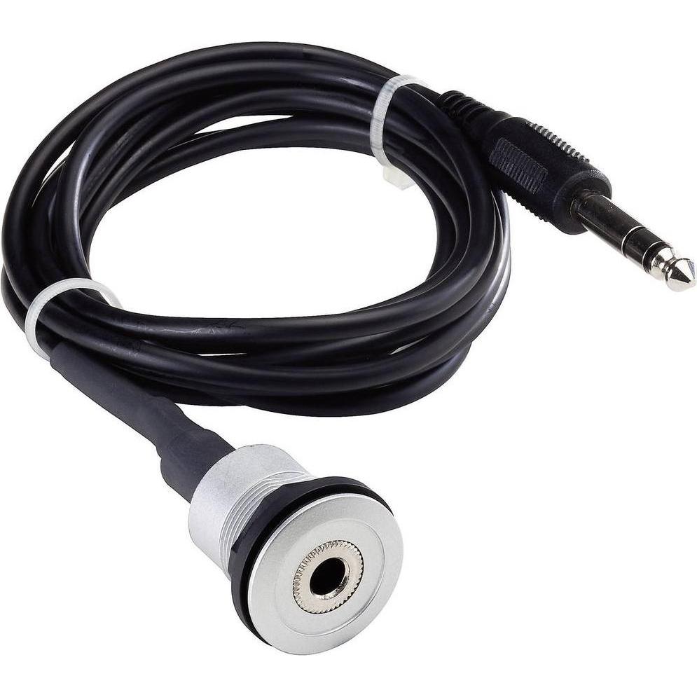 Schlegel RRJ KL6.3 200CM Klinke Audio Anschlusskabel (1x Klinkenstecker 6.35 mm (2 m, 2.5mm), Audio Kabel