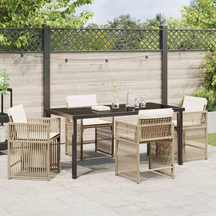 Produktbild vidaXL Garten Essgruppe (160 x 80 x 73 cm)