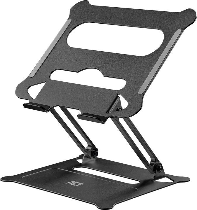 ACT Support pour ordinateur portable en aluminium pliable avec réglage en hauteur sans palier
