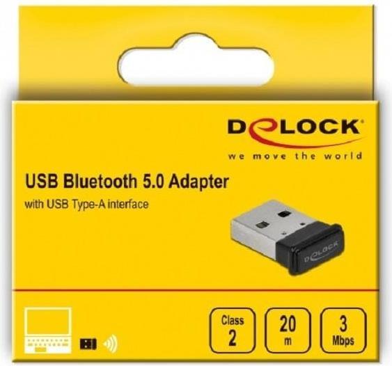 Image du produit Delock USB Bluetooth 5.0 (Emetteur & Récepteur)
