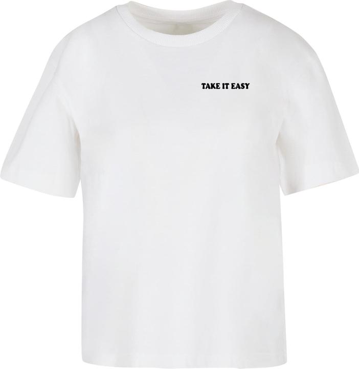 Miss Tee Take It Easy Flowers Tee - 193865 (L)