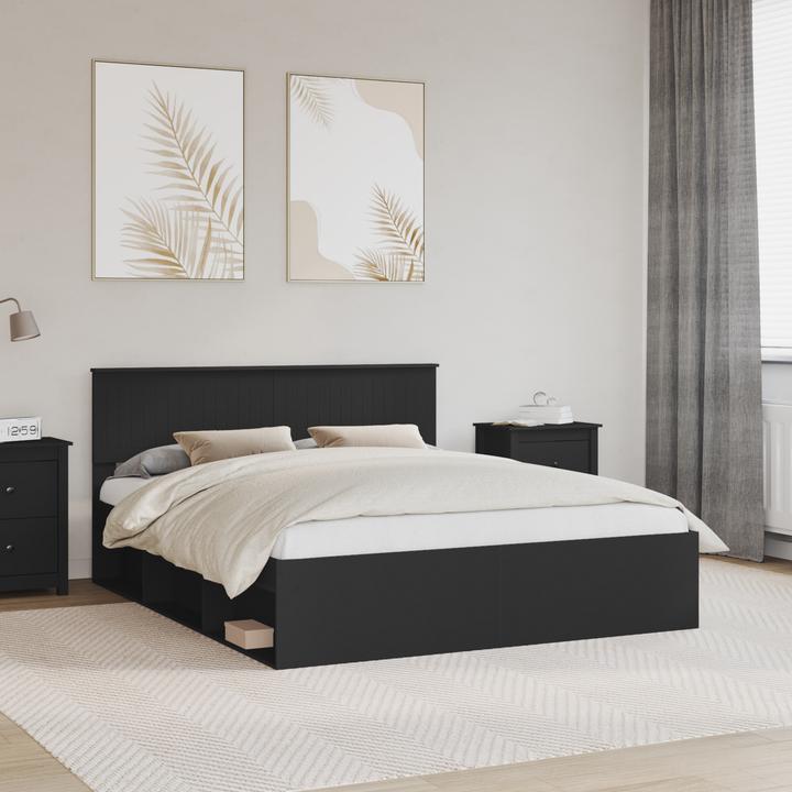 Actual product image vidaXL Bettrahmen (160 x 200 cm)