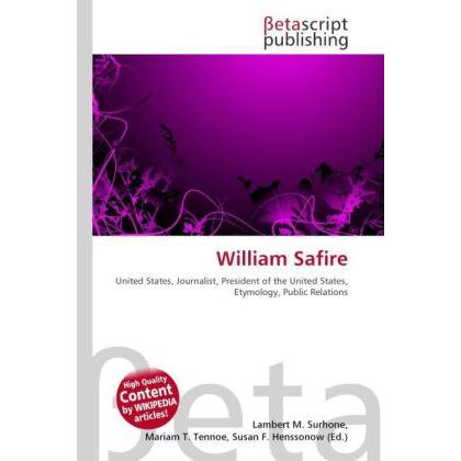 William Safire, Fachbücher