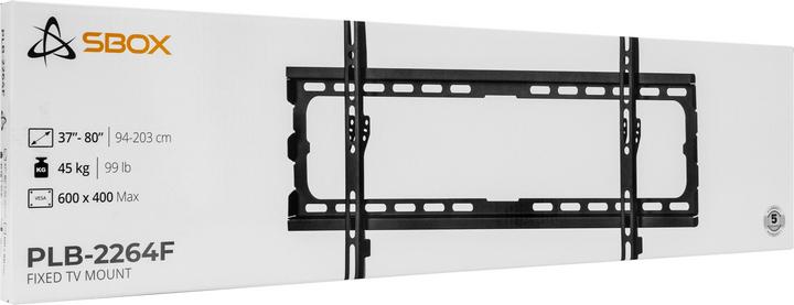 Actual product image Sbox PLB-2264F-2 (37-80/45kg/600x400) (Wall, 45 kg, 37" - 80")