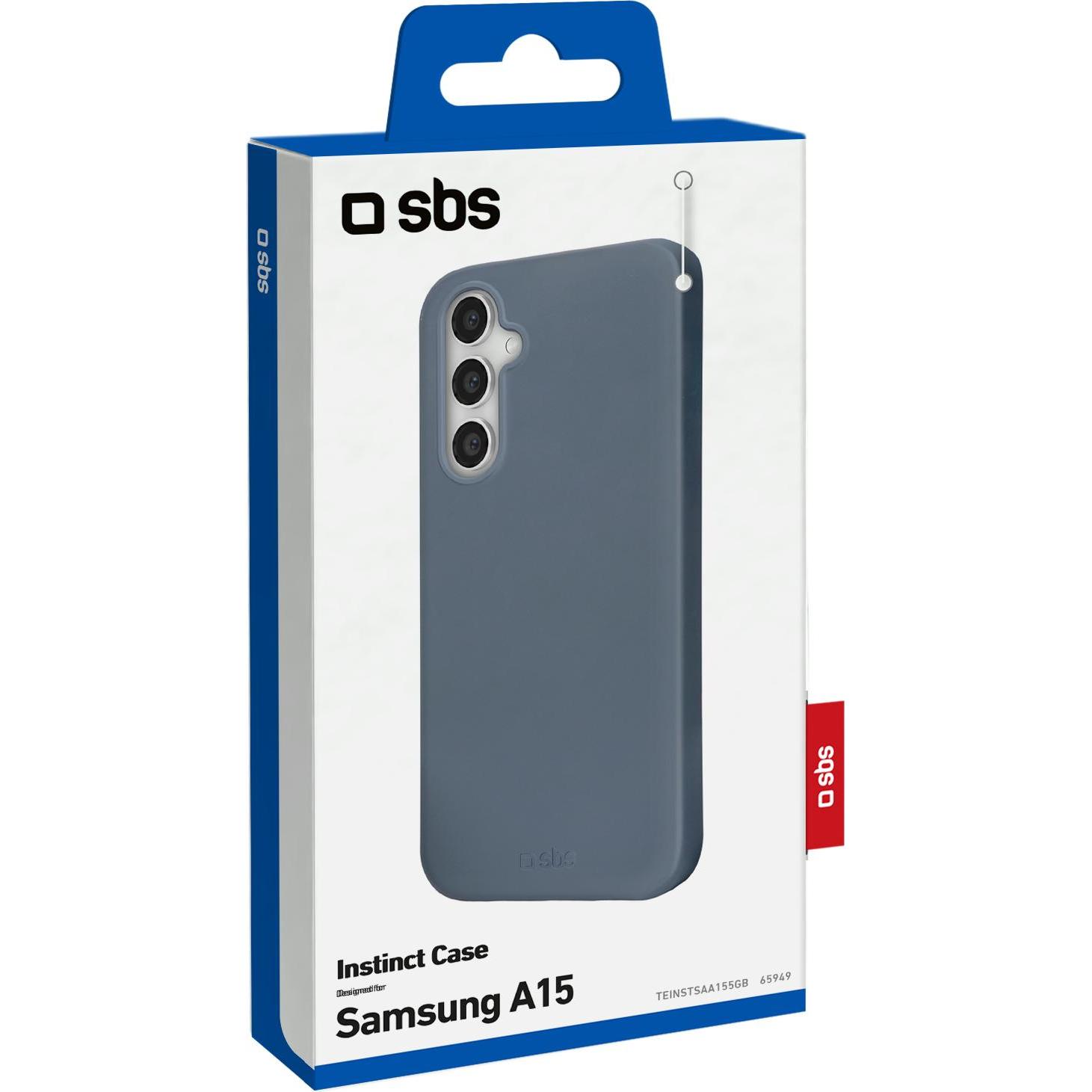 Thumbnail - SBS Instinct Cover für Samsung Galaxy A15 blau (Samsung Galaxy A15), Smartphone Hülle, Blau