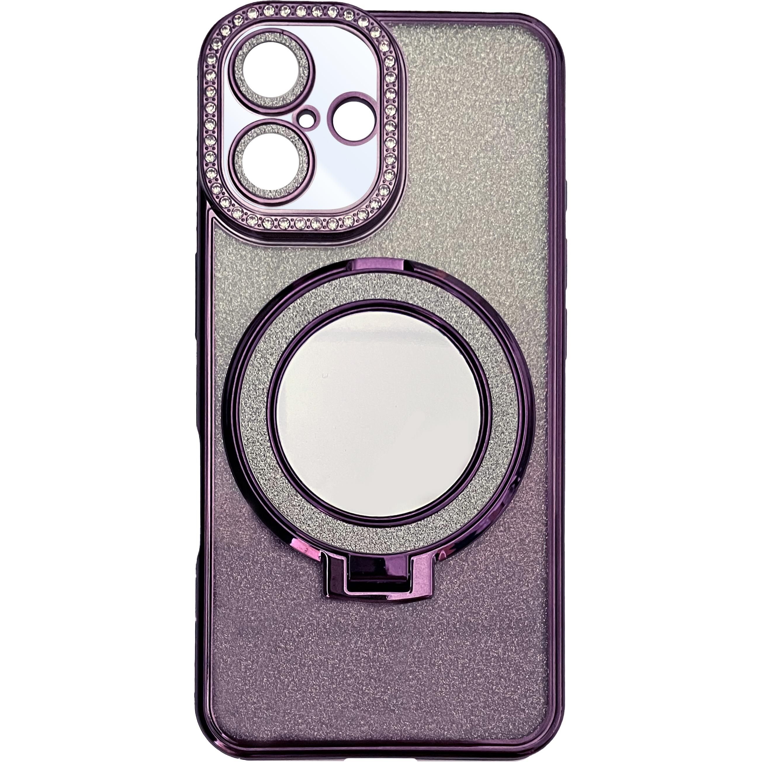 Thumbnail - Peter Jäckel OHLALA! Back Cover Glamour Mirror (Apple iPhone 16 Pro), Smartphone Hülle, Violett