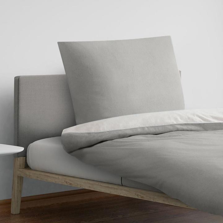 Produktbild Traumschlaf Uni Melange (Duvetbezug, 155x220 cm + 80x80 cm)
