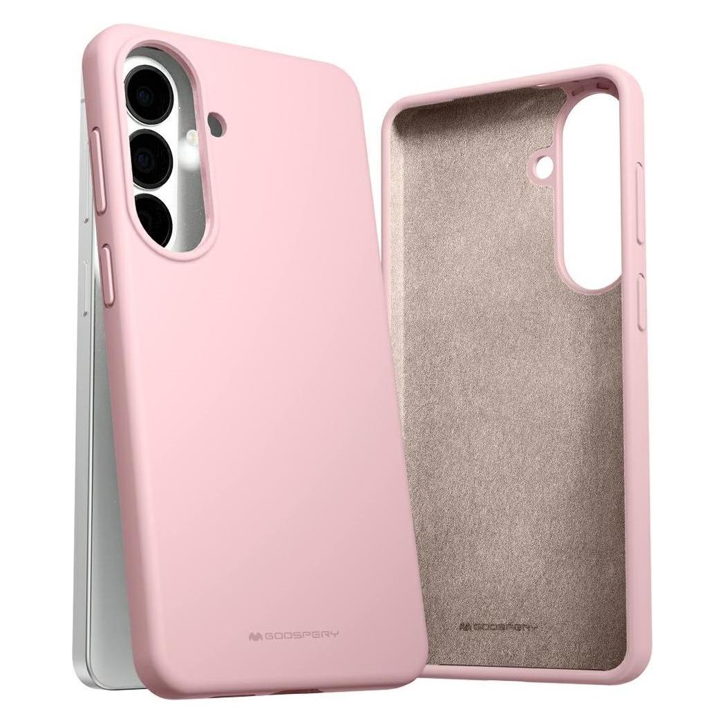 Mercury Case Silicone for Samsung Galaxy S26+ pink sand (Samsung Galaxy S26, Samsung Galaxy S26+), Smartphonehoes, Roze, Roze
