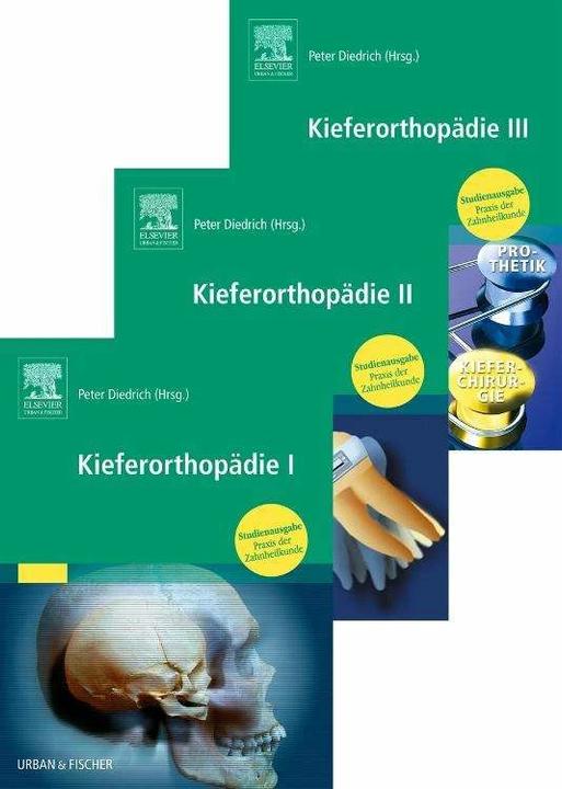 Produktbild Praxis der Zahnheilkunde. Kieferorthopädie. Studienausgabe. Paket (Deutsch, Elsevier GmbH, 2005)