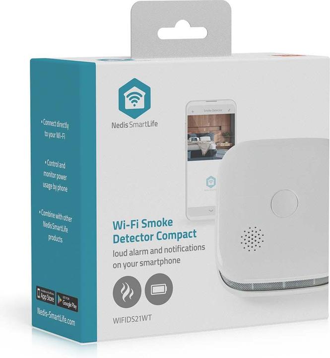 Actual product image Nedis SmartLife smoke detector