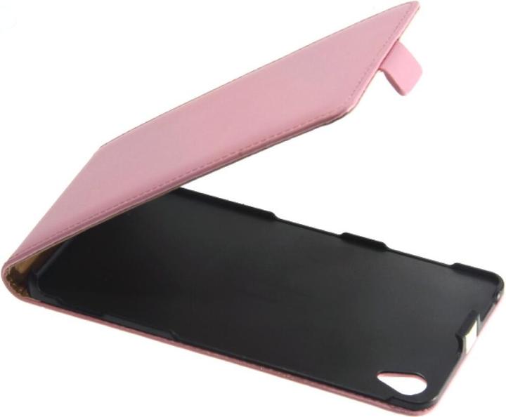 Actual product image OEM Slim leather Flip Case for Sony Z3 pink (Sony Xperia Z3, Sony Xperia Z3 Dual, Sony Xperia Z3v)