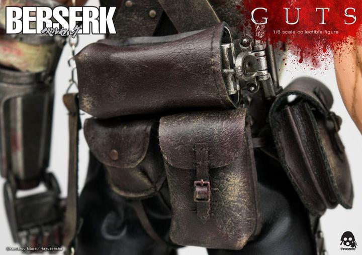 Actual product image ThreeZero Berserk figurine 1/6 Guts (Black Swordsman) 32 cm