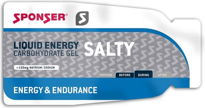 Produktbild Sponser Liquid Energy Salty (Salzig, 40 Stk., 1400 g)
