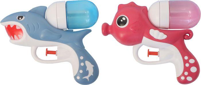Splash & Fun Water pistol sea animal 13 cm, 2 assorted