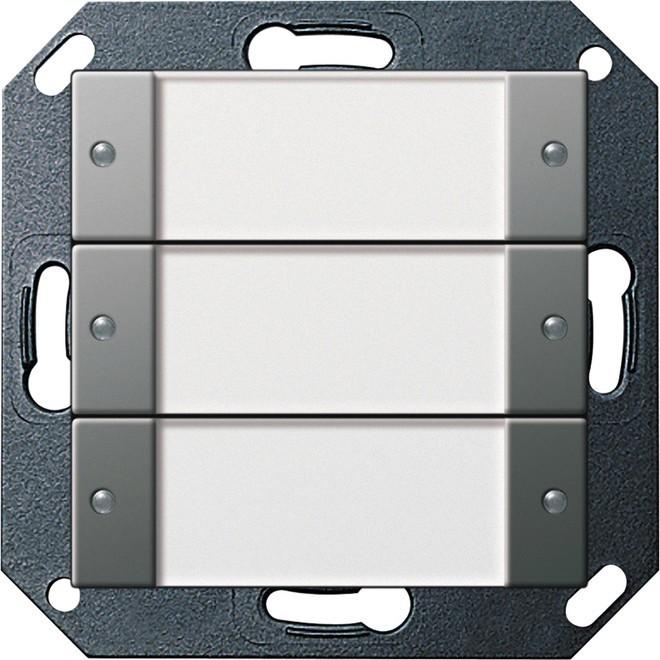 Actual product image Gira Push-button 3gang eds 24V floating 2003600 (2003600)