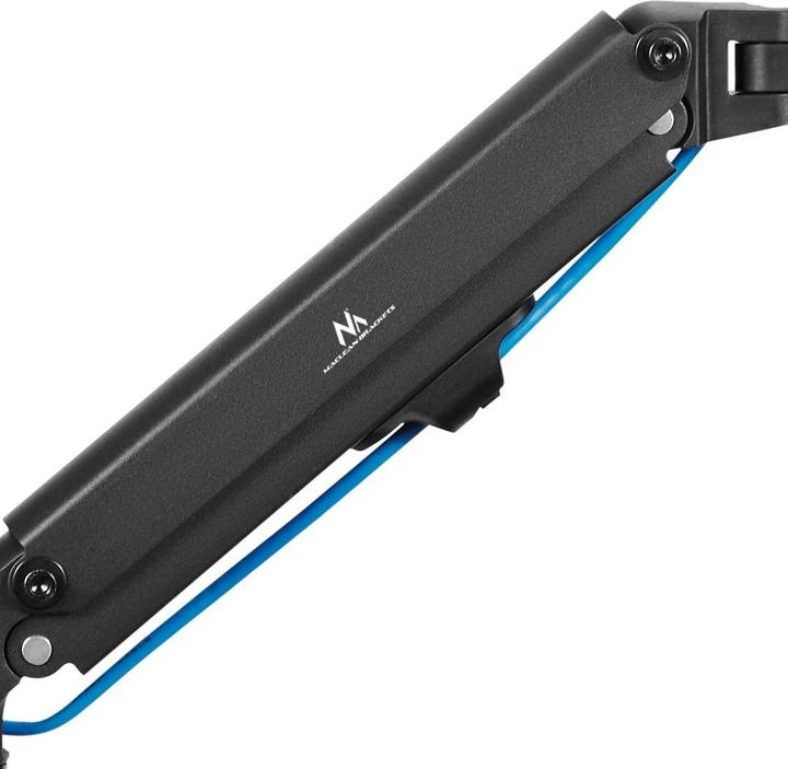 Immagine prodotto Maclean Supporto a parete per monitor 17-27" 7kg max molla a gas MC-458 (Muro, 27.01")