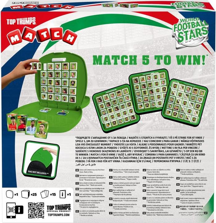 Image du produit Winning Moves Weltfussballstars Strategiespiel Top Trumps Match - The Crazy Cube Game Green Version (Allemand, Français)
