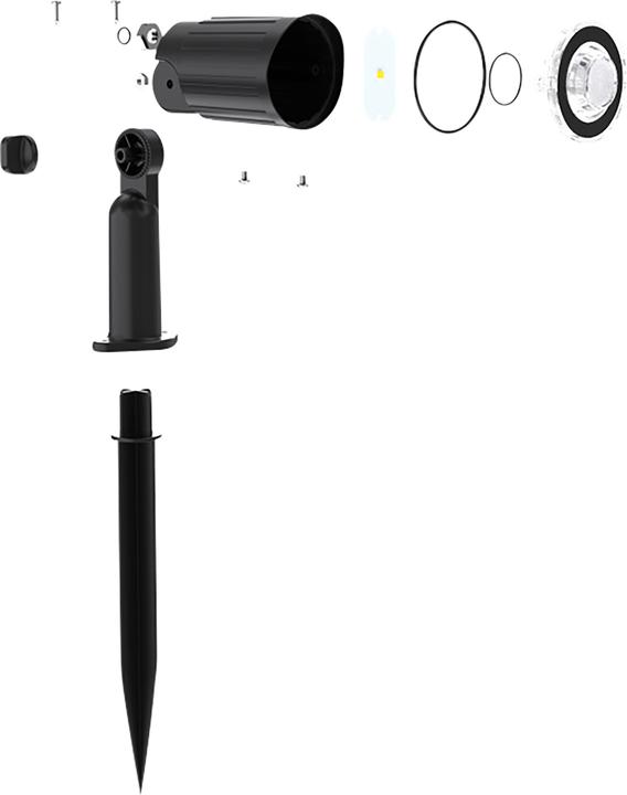 Image du produit Enovalite Solar LED-Gartenstrahler (90 lm, IP54)