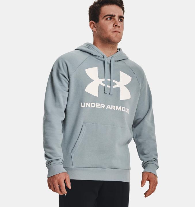 Actual product image Under Armour Rival fleece sweatshirt with large logo (M)