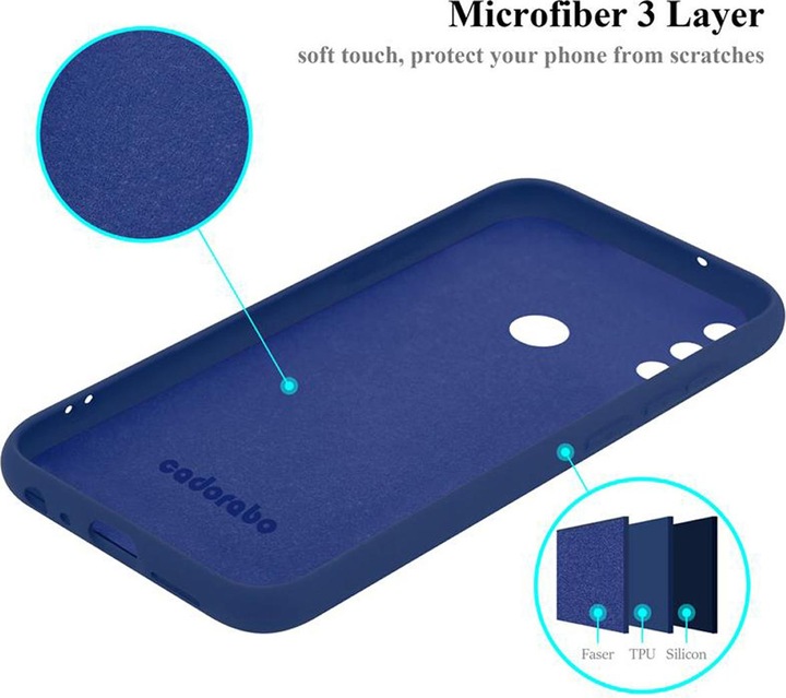 Produktbild Cadorabo TPU Liquid Silicone Case Cover (Honor 9A)