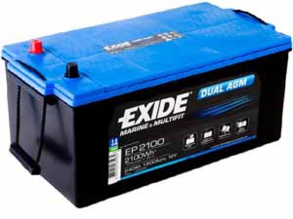 Actual product image Exide Dual/Start AGM (12 V, 240 Ah)