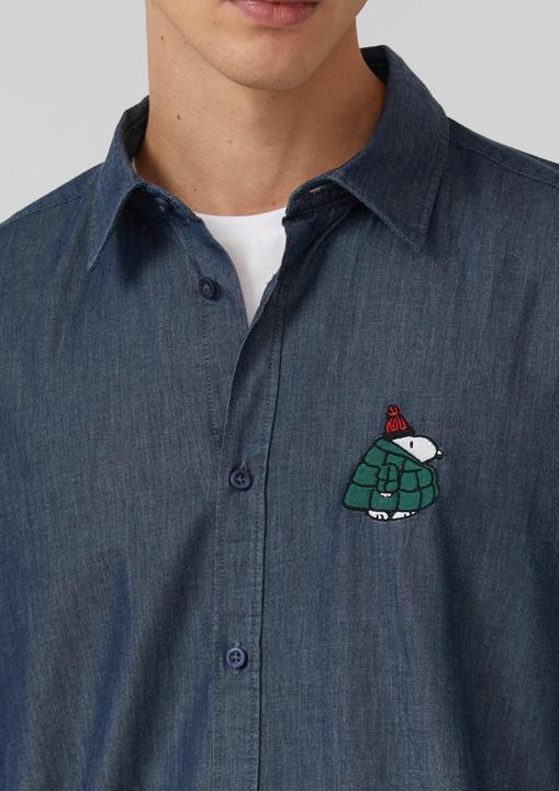 Immagine prodotto s.Oliver Hemd Regular Fit: Hemd mit Peanuts®-Motiv (M)