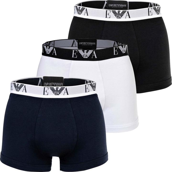 Blau, Schwarz, Weiss