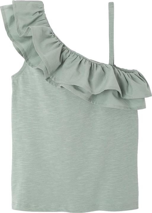 Produktbild Vertbaudet Asymmetrisches Mädchen Volant-Top (98)