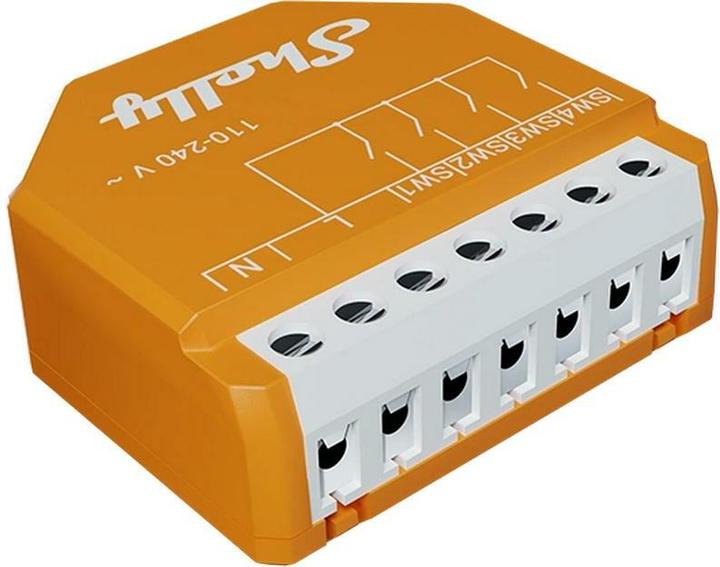 Actual product image Shelly Wave i4 DC EU LR (Shutter actuator, Switch actuator)