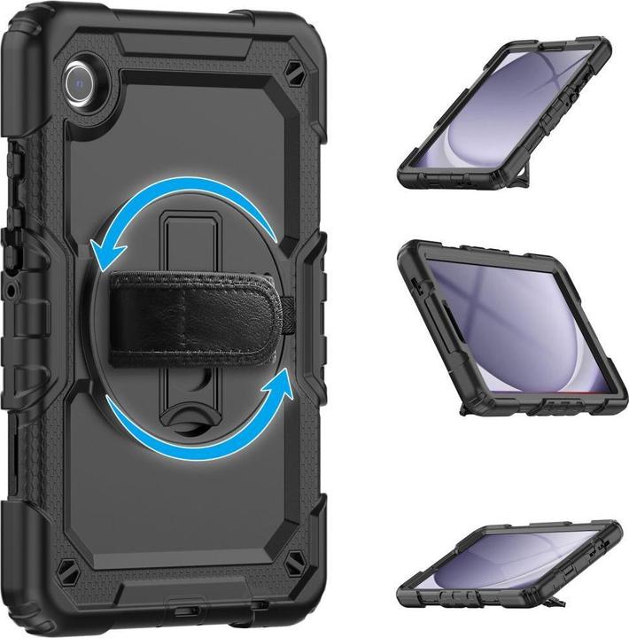 Produktbild Tech Solid360 do Samsung Galaxy Tab A9 8.7 X110 / X115 czarny (X110)