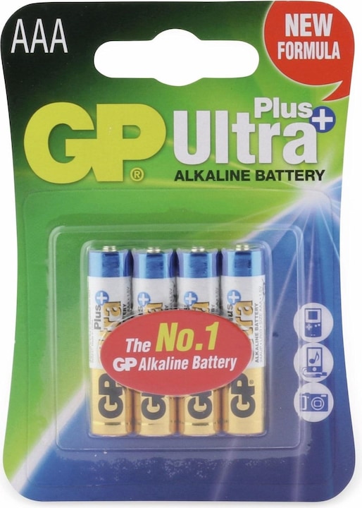Actual product image GP Batteries UltraPlus (4 pcs., AAA, 1500 mAh)