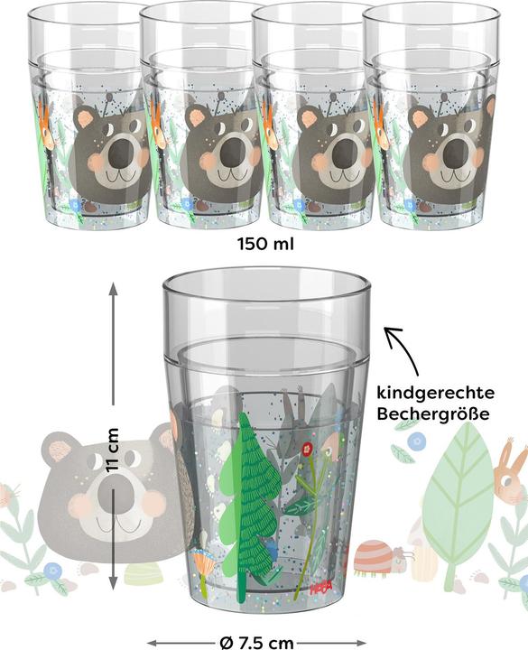 Actual product image Haba Becher Glitzerbecher