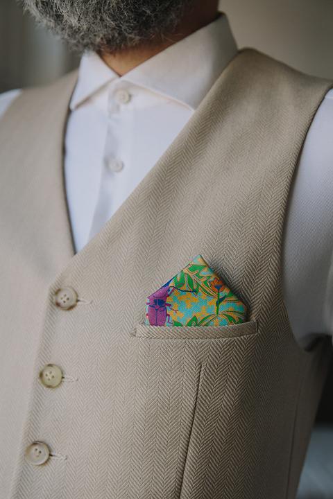 Produktbild Stofftaschentuch - Tashi-Tuch aus Bio-Baumwolle Apple