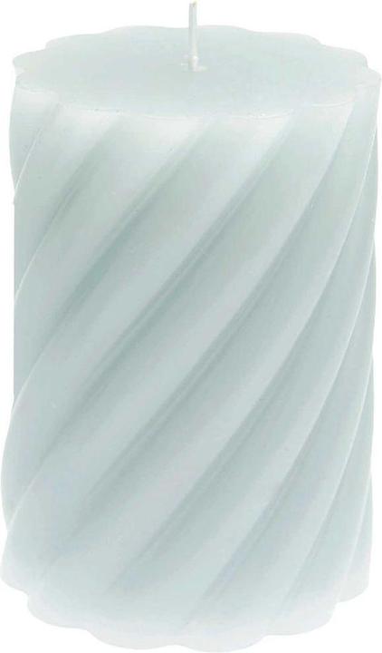 Rico Design Pillar candle Spiral Mint.700636 (30 pcs.)