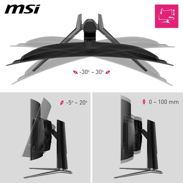 Image du produit MSI MPG 341CQPX QD-OLED (3440 x 1440 pixels, 34")