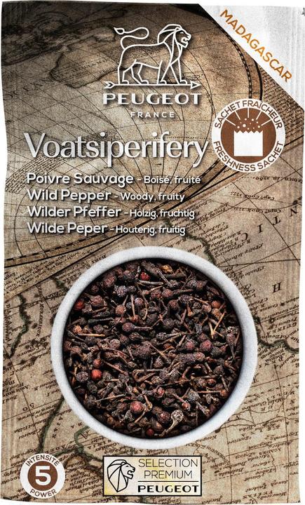Produktbild Peugeot Voatsiperifery Sachets Wilder Pfeffer aus Madagaskar 60g x3 (90 g)