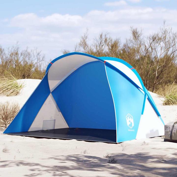 Produktbild VidaXL Strandzelt 2 Personen Pop-Up Wasserdicht (Strandzelt + Strandmuschel, 1.30 kg, 2 Personen)